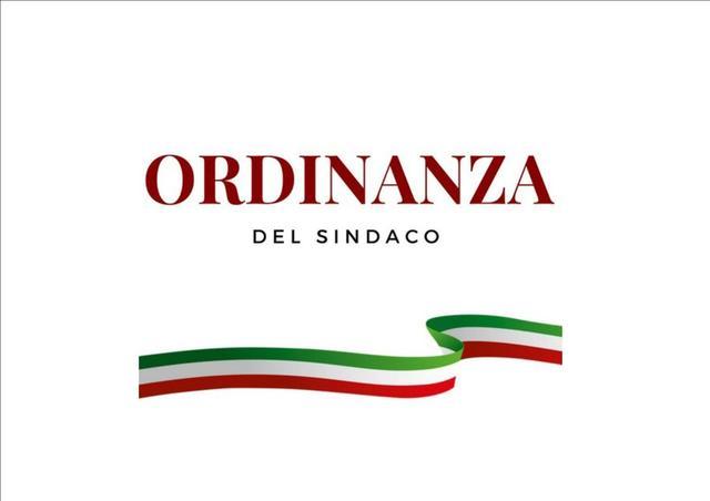 Ordinanza sindacale - Chiusura plesso Scolastico "Giovanni XXIII"